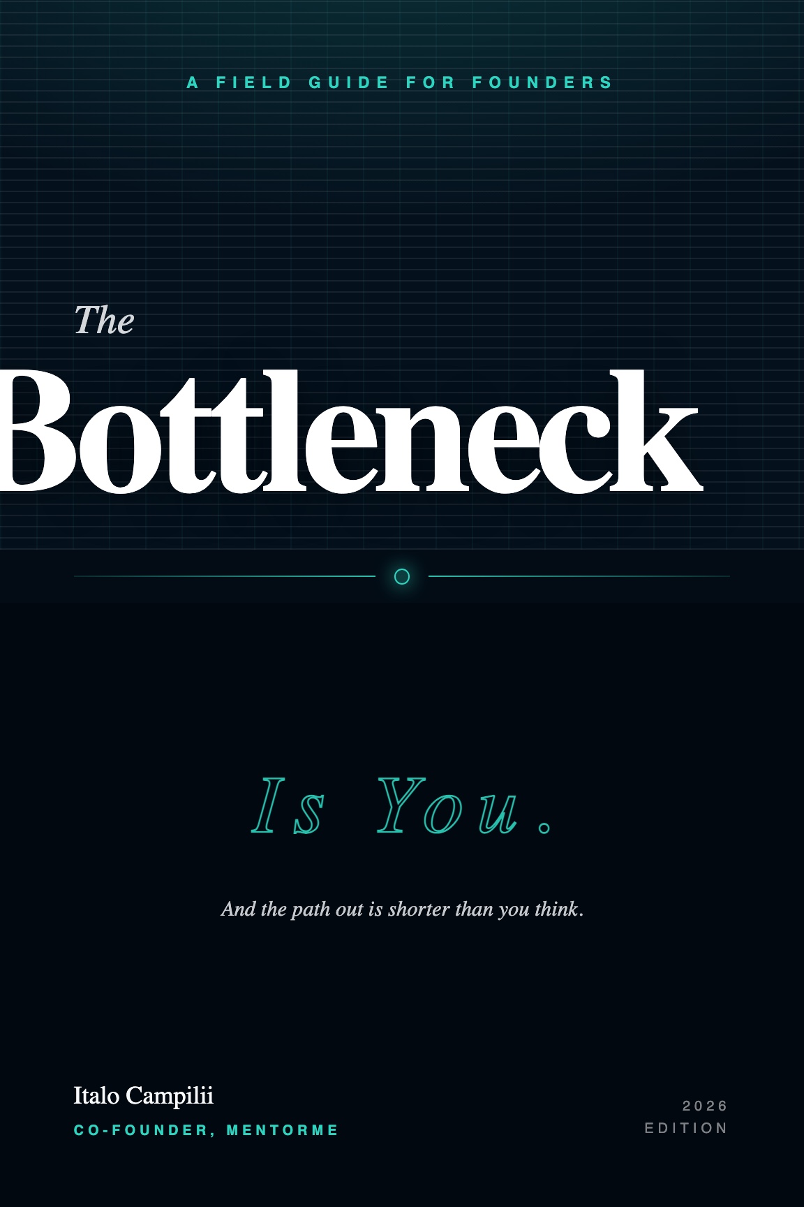 The Bottleneck Is You — book cover